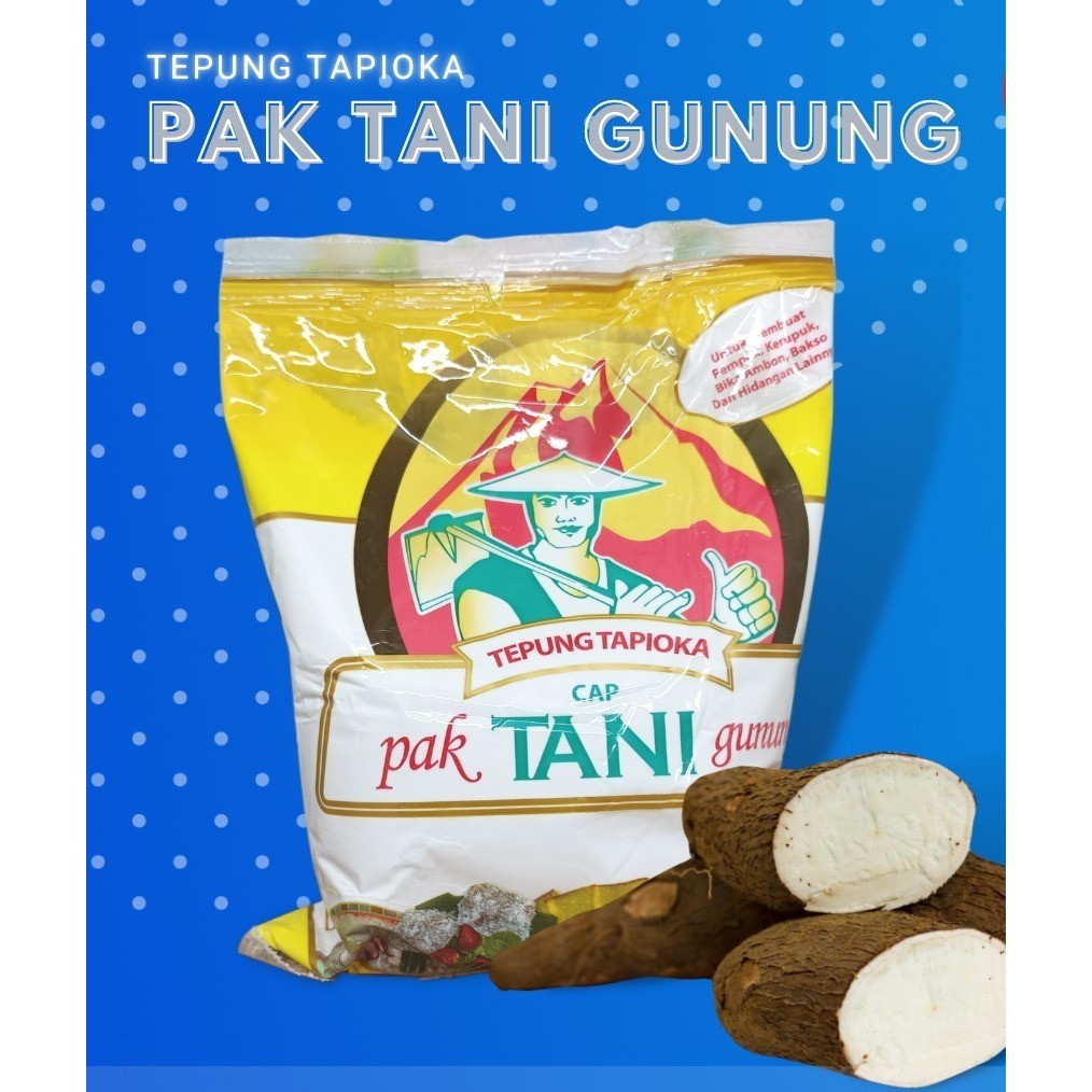 Tapioca Flour, Pak Tani Gunung Brand, Per Pcs | Shopee Philippines