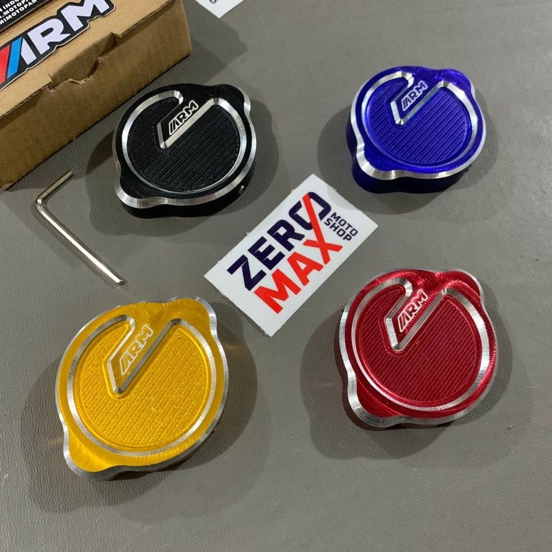 Cover Radiator Cap ARM Arumi Premium All New NMAX 2020 2021 2022 Aerox ...