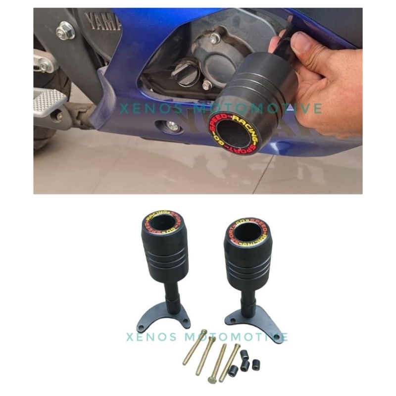 Yamaha R15V4 frame slider, new R15V4 fering protector r15M/, agna model ...