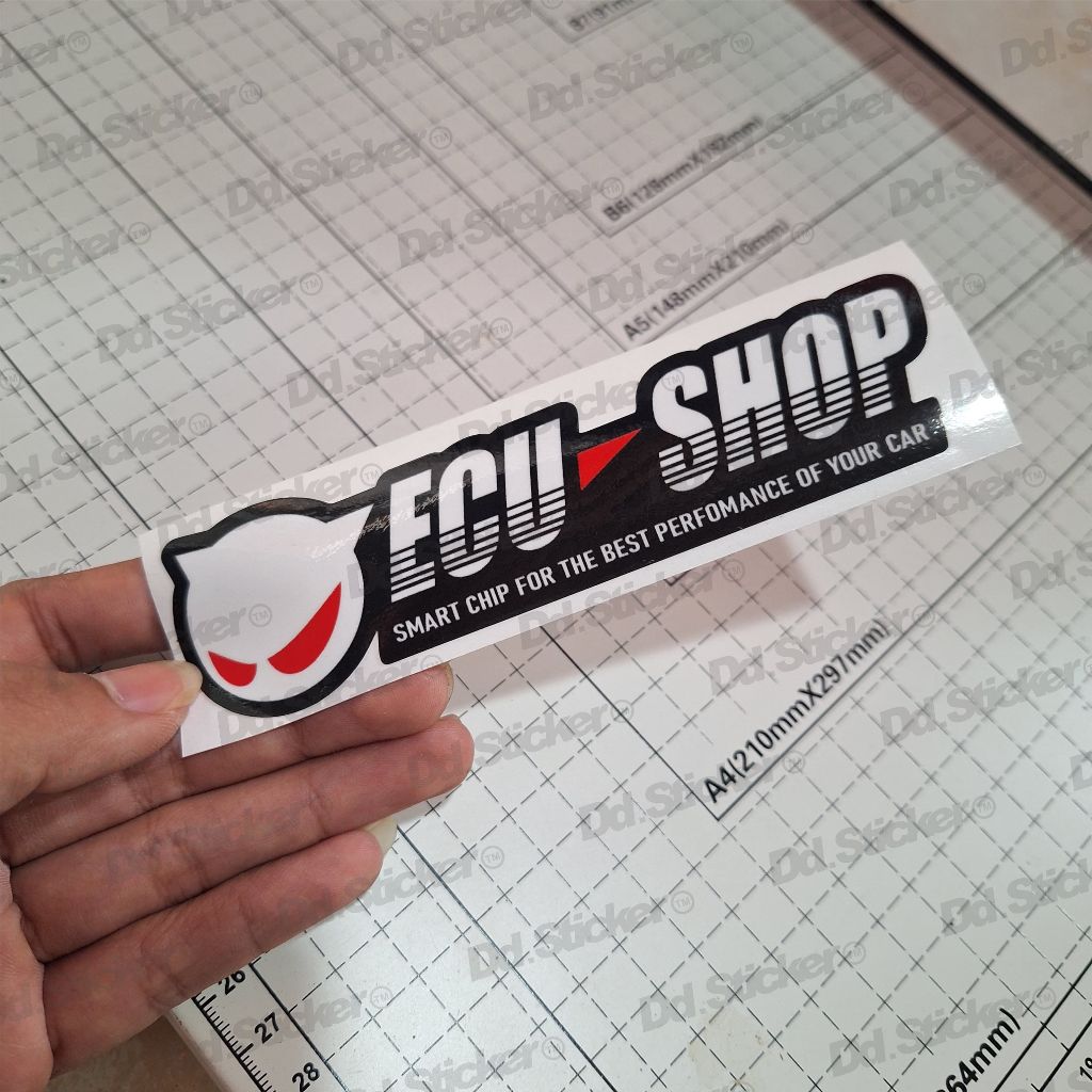 Sticker ECU SHOP logo | Shopee Philippines