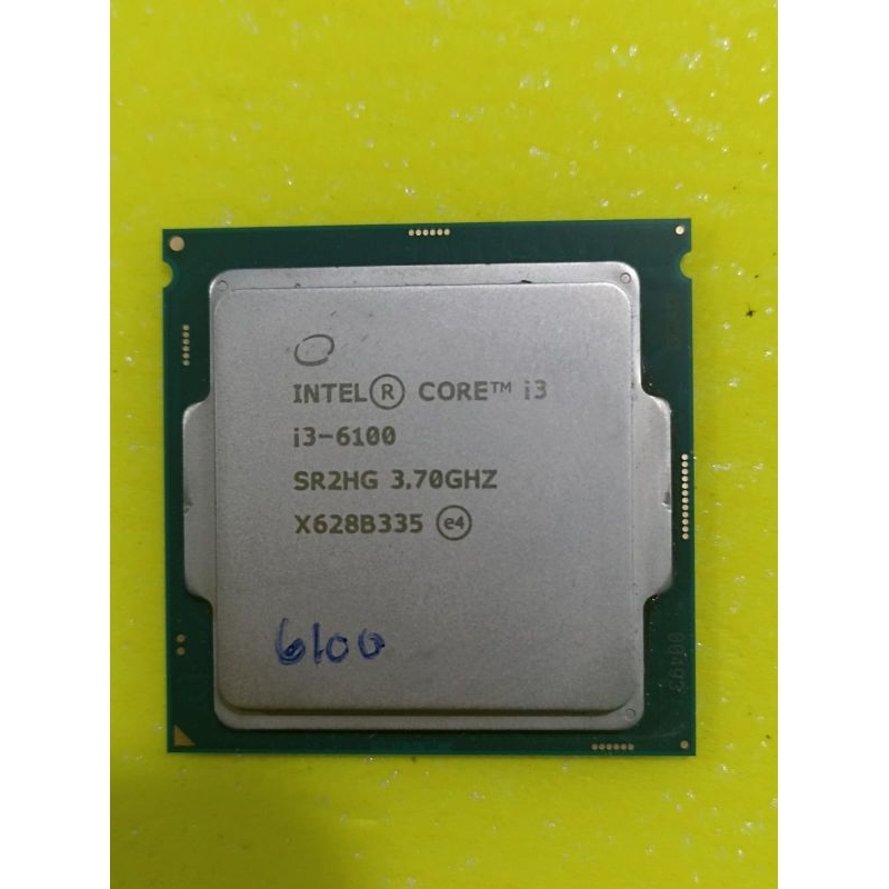 Intel gen6 ci3 6100 processor | Shopee Philippines