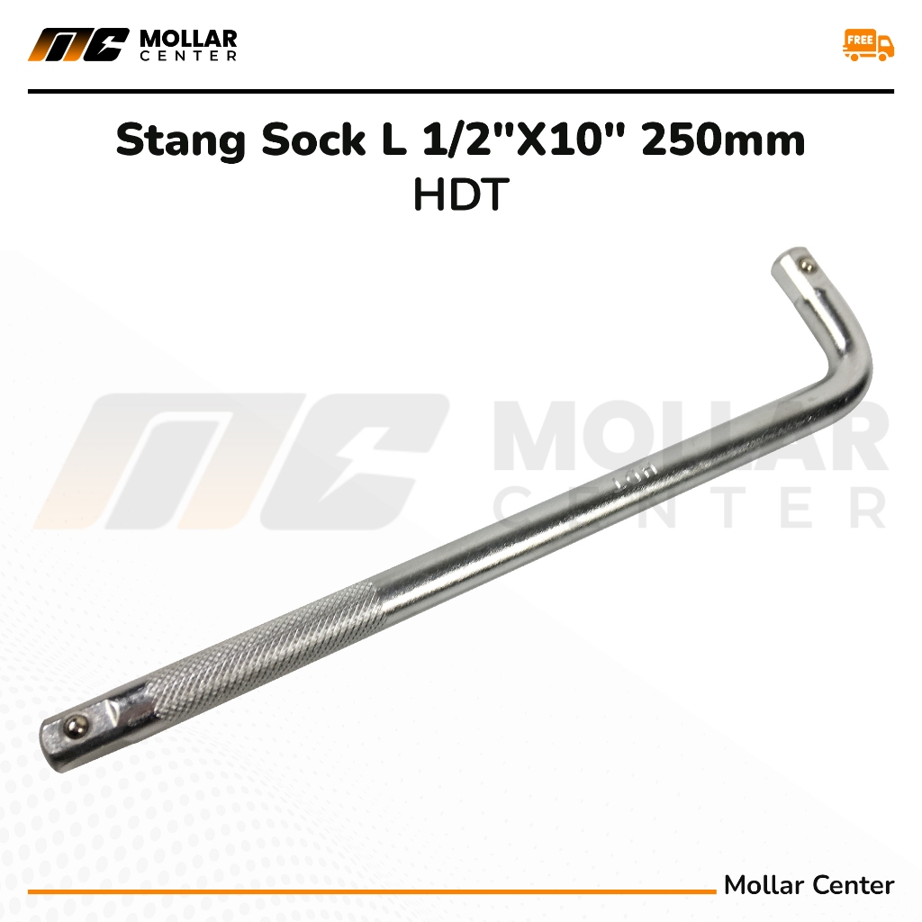 HDT Shock Wrench Handle L 1/ 2 Inch x 28 cm - Socket Rod L 12 Inch ...