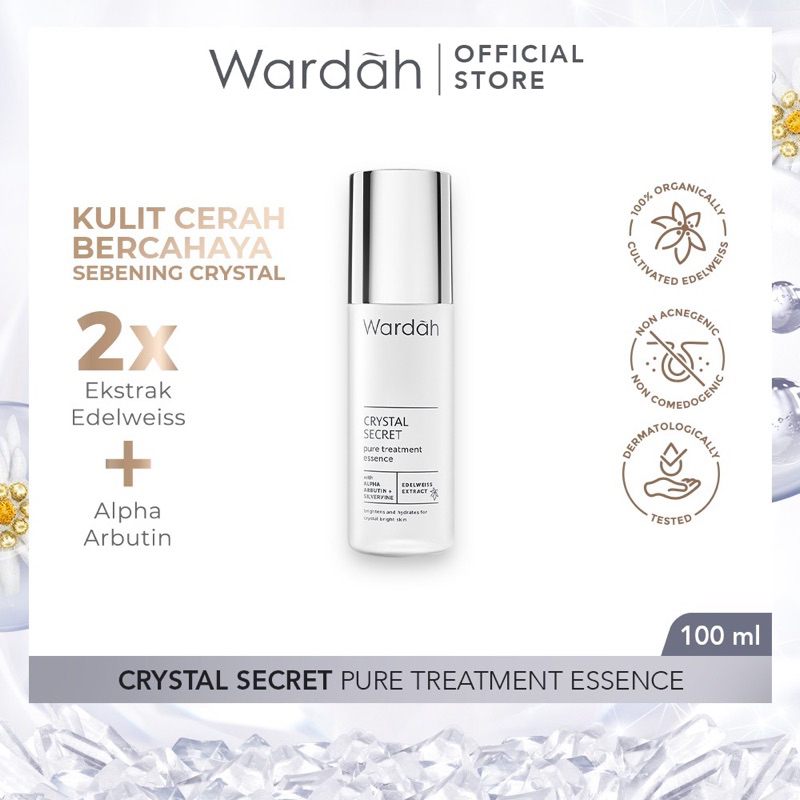 ️AYCOSME ️ Wardah Crystal Secret Pure Treatment Essence Essence With