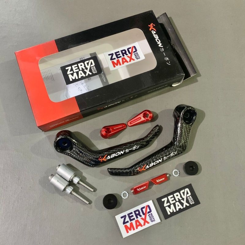 MERAH Handguard Lever Guard Proguard Carbon Kevlar KABON V2 Ver 2.0 Red ...