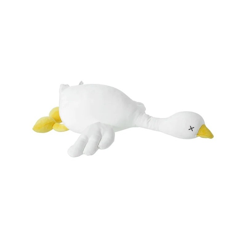 MATA Cute and Unique Goose Series Lying Plush Toy - MINISO White Goose ...