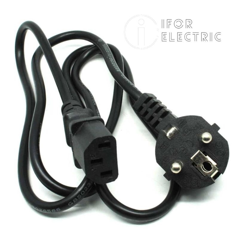 Ac Power Cable PC Monitor Cable Electrical Equipment Plug 3 | Shopee ...