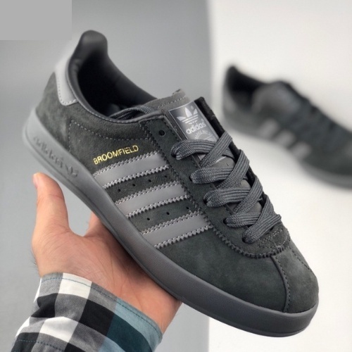 Adidas dark grey broomfield trainers sales