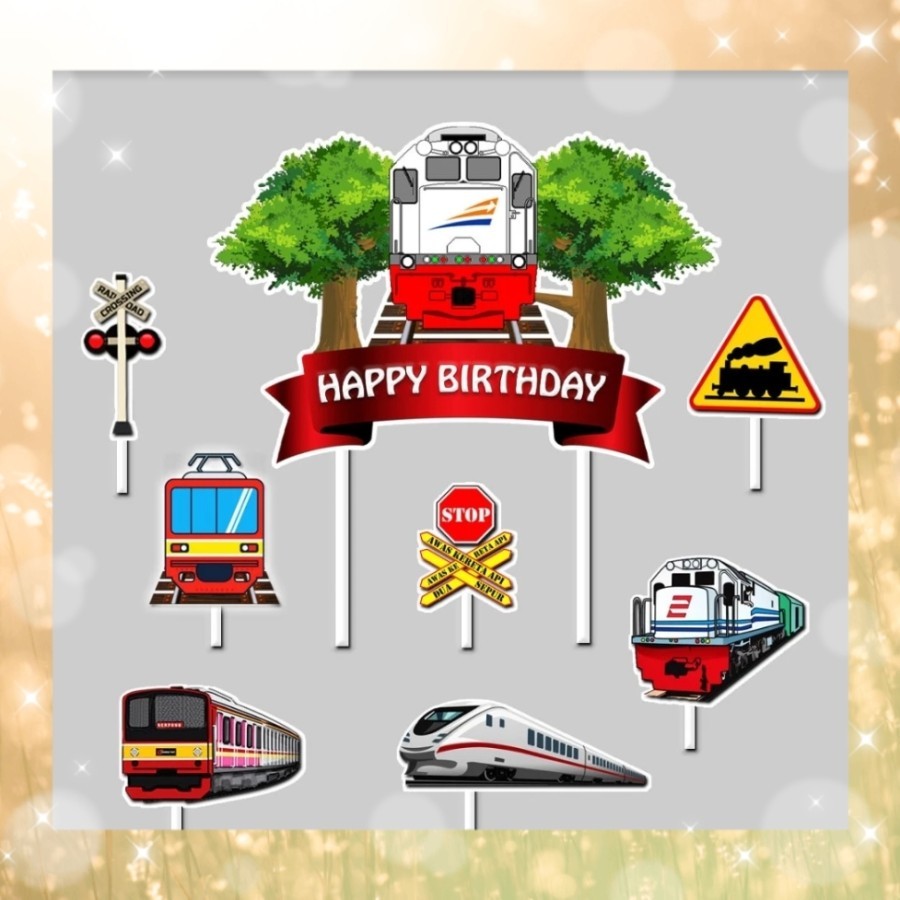 Topper toper cake birthday cake decoration tumpeng rice decoration ...