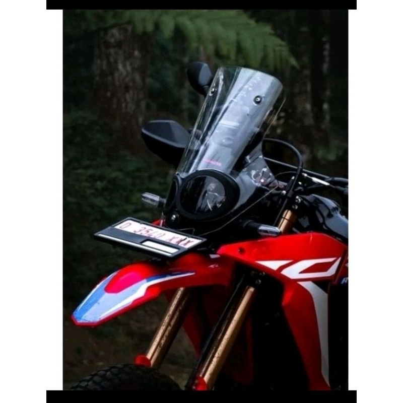 Windshield CRF 250 VISOR CRF RALLY 250 LIGHT HOLE THICK 4 MILI | Shopee ...