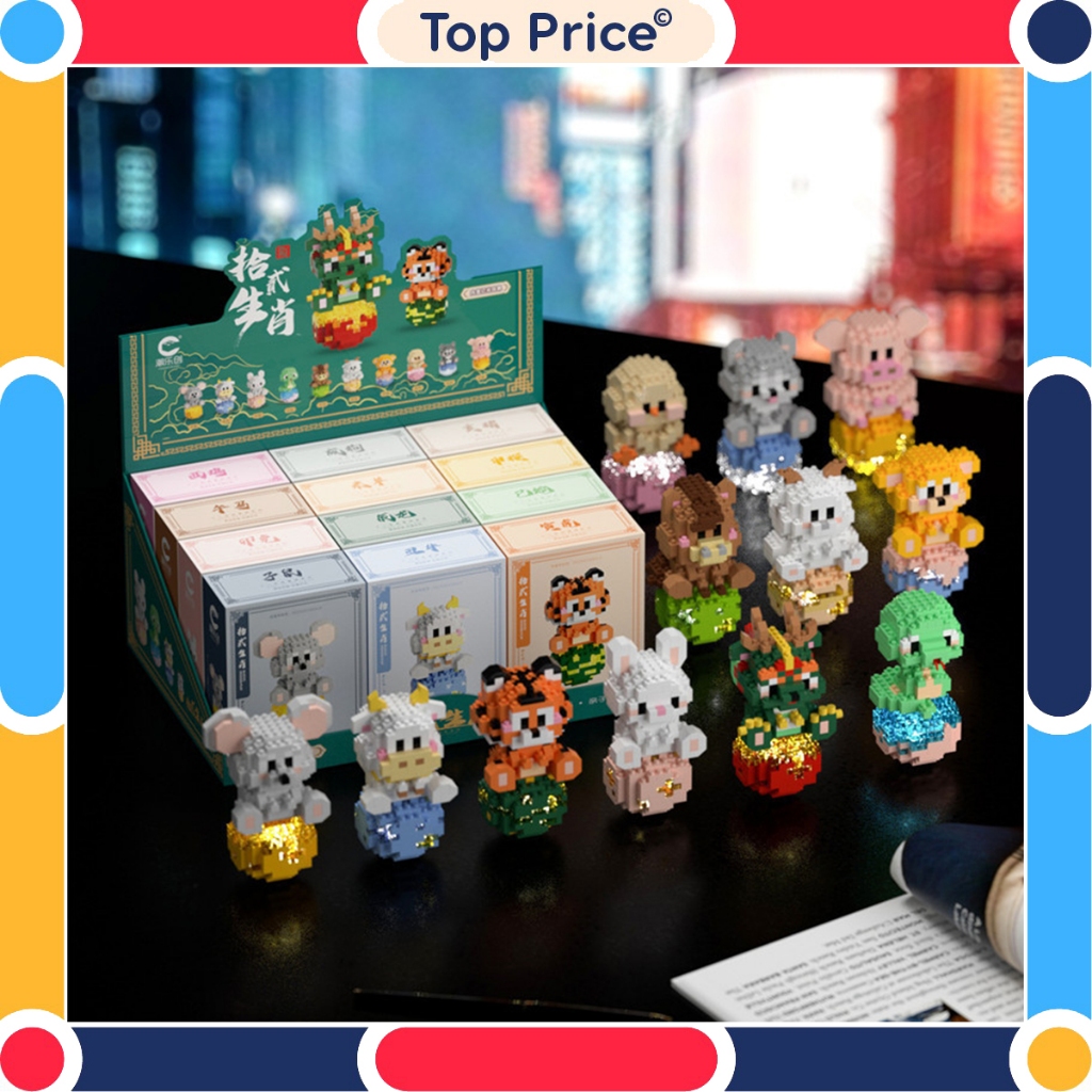 Toys Blocks Bricks Cartoon Characters Blocks Building Blocks Mini Toys ...