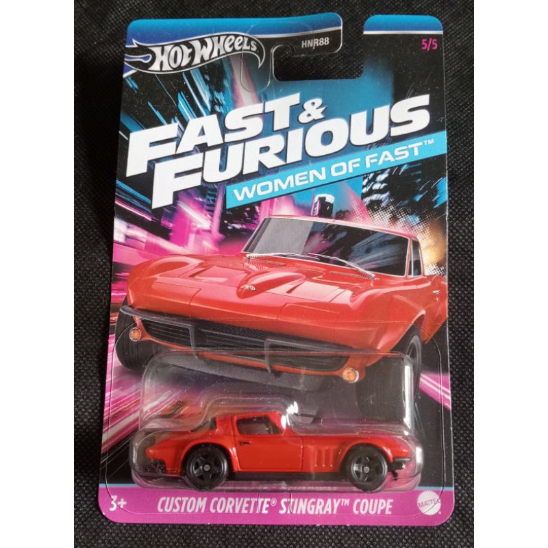 Hot WHEELS CUSTOM CORVETTE STINGRAY COUPE FAST FURIOUS WOMEN OF FAST ...