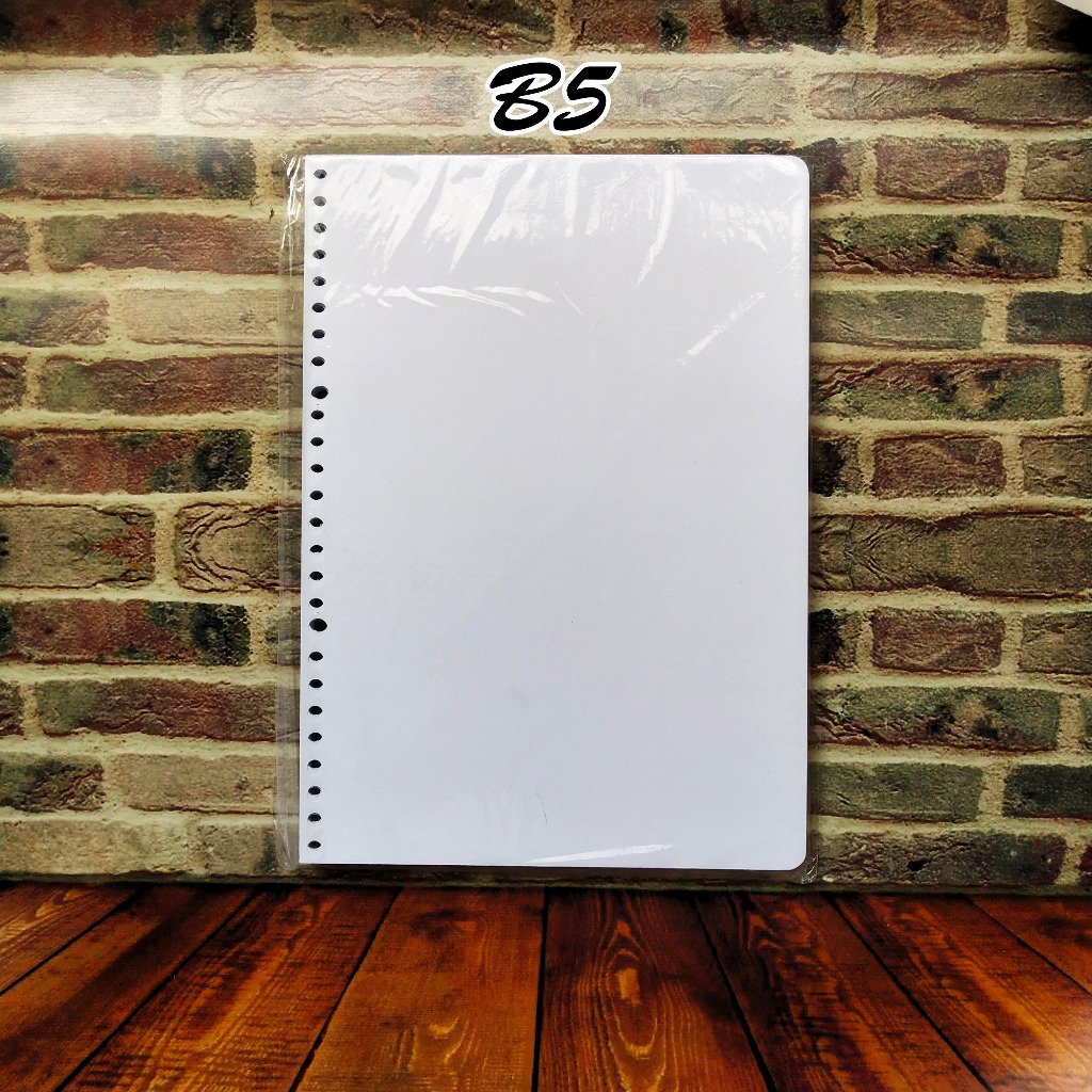 Plain Paper Without Line Size A5(20RING) DAB B5(26RING) | Shopee ...