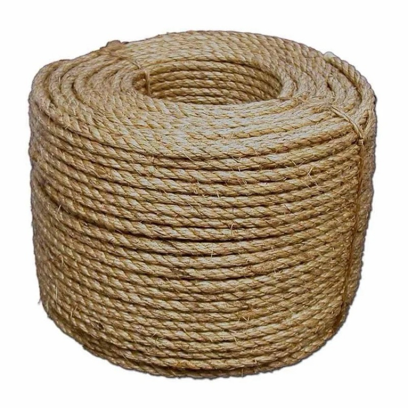 Original natural fiber brown slap rope measuring 8 mm, 30 meters long ...