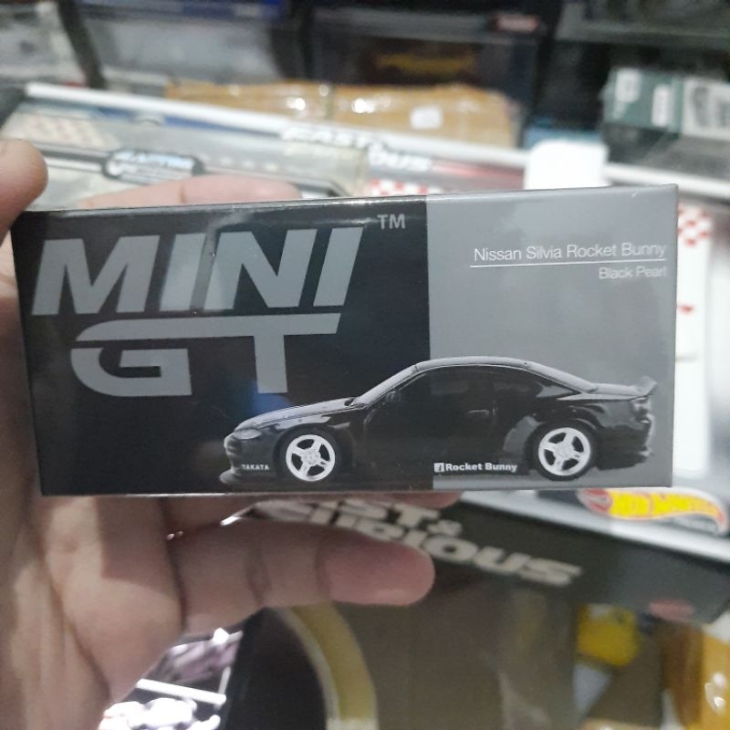 Hitam Mini Gt Nissan Silvia S15 Rocket Bunny Pandem Black Black