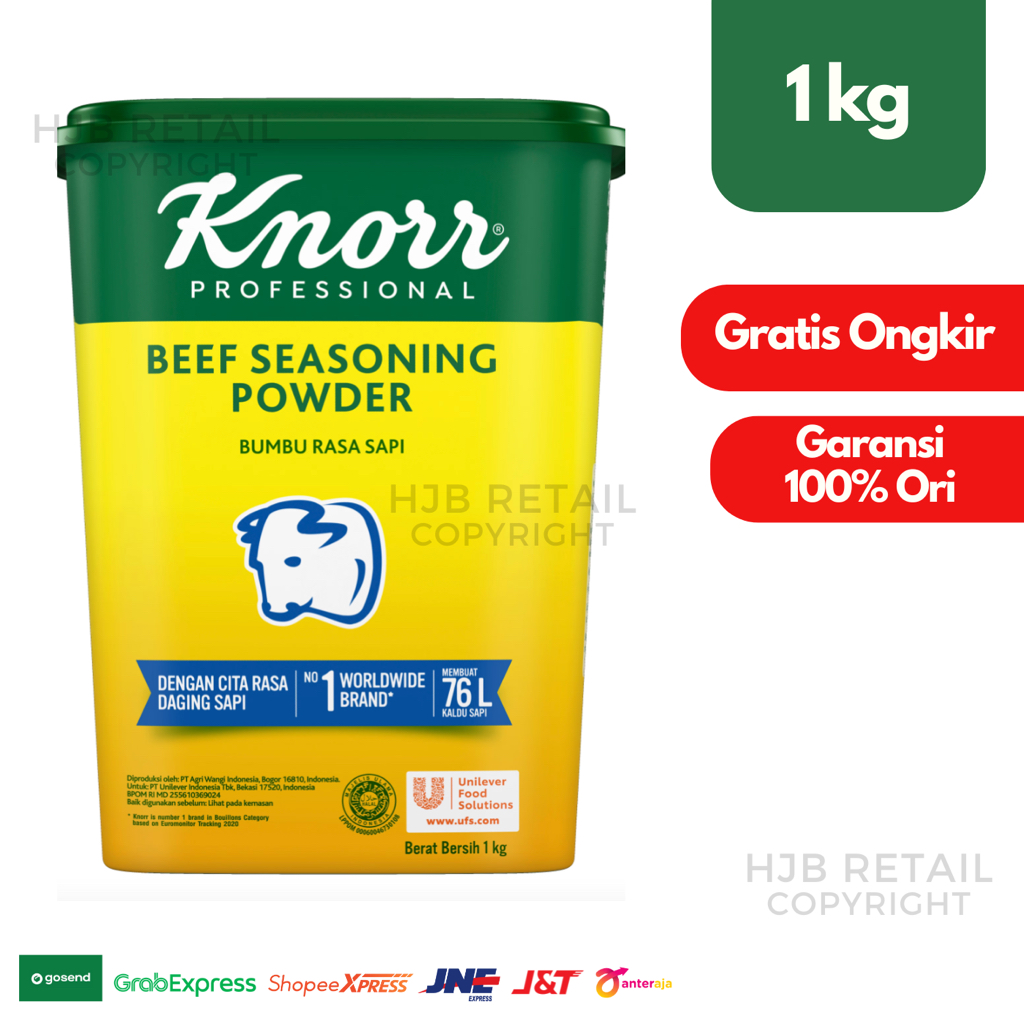 Knorr Beef Powder 1kg/Knorr Beef Seasoning Powder 1kg/Knorr Beef/Beef