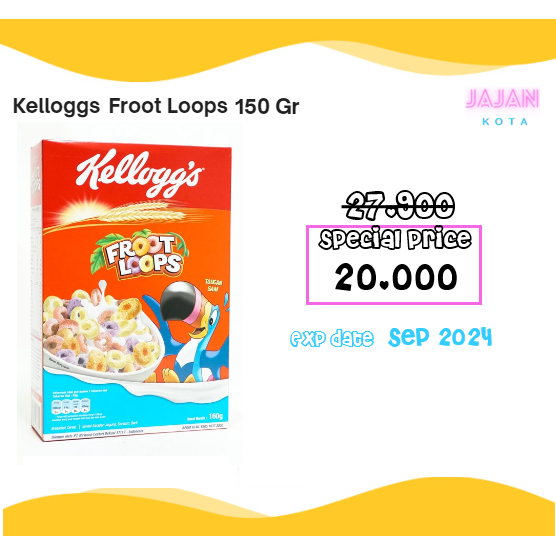 Kelloggs Froot Loops 150 Grams Shopee Philippines