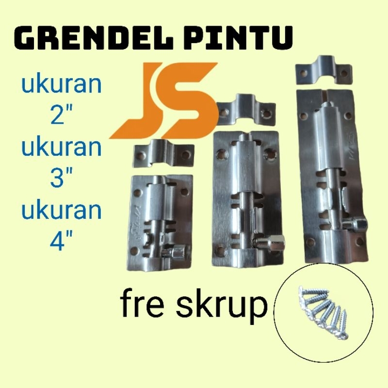 Stainless DOOR BUTTON GRENDEL | Shopee Philippines