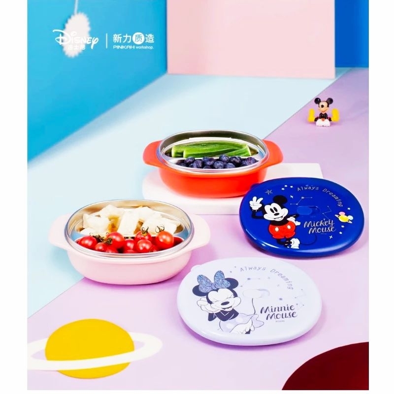 Disney Kids Lunchbox / Disney Suction Spill-Proof Character Bento Lunch ...