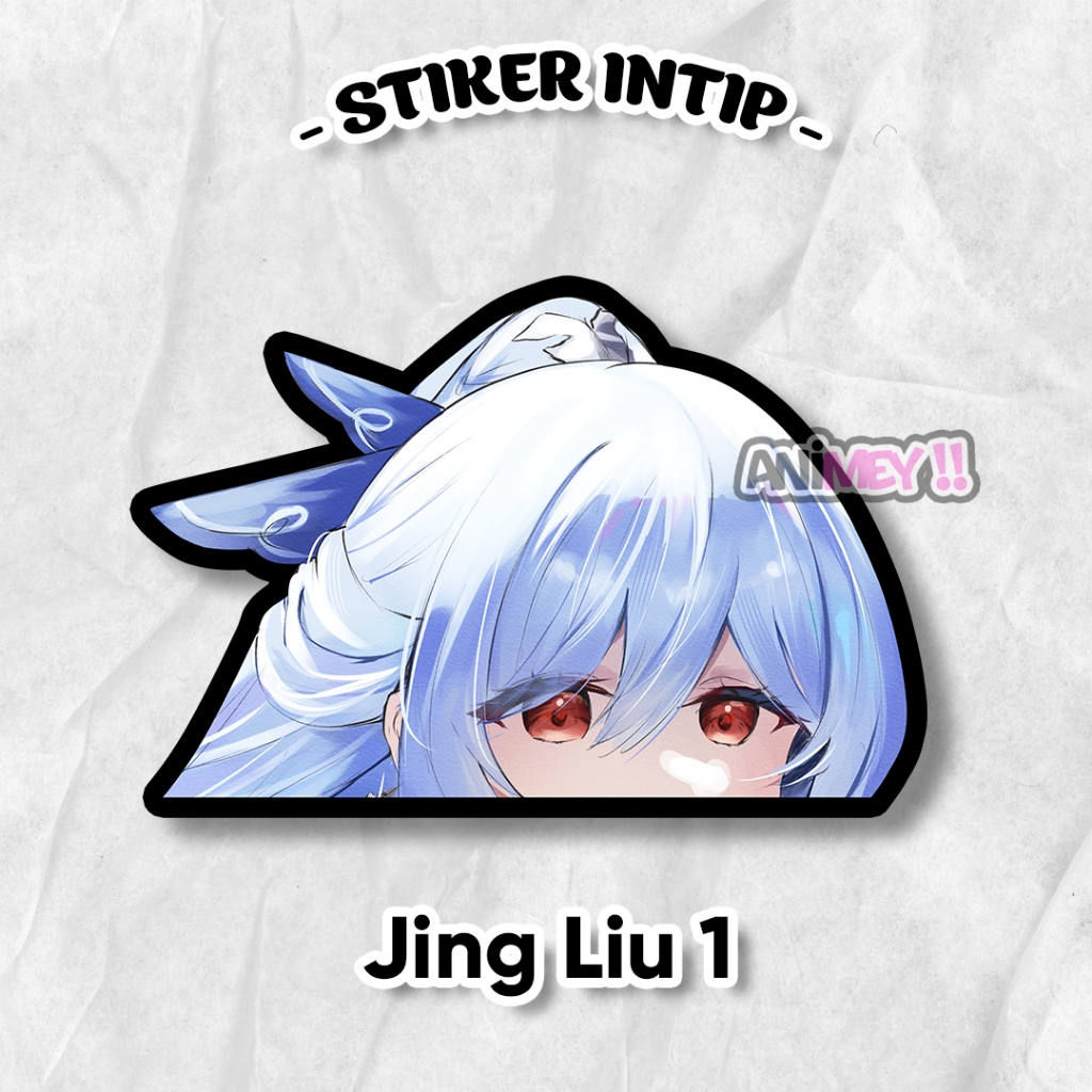 Jing Liu Honkai Star Rail Sticker Waterproof Anime Sticker/ | Shopee ...
