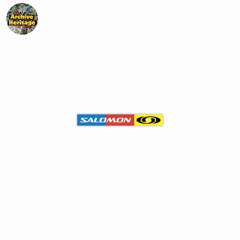Salomon logo streetwear sportswear hiking running sticker | Shopee ...