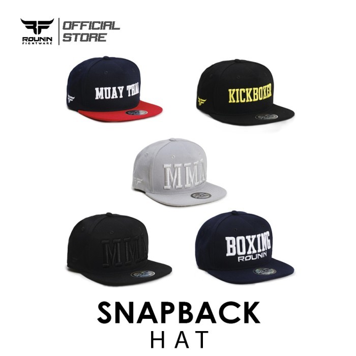 Rounin fightware mma snapback hat, boxing, kick boxer, muay thai ...