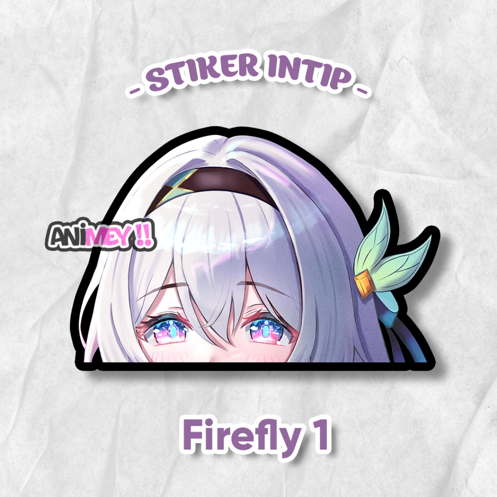 Firefly Honkai Star Rail Peek Sticker/Waterproof Anime Sticker | Shopee ...