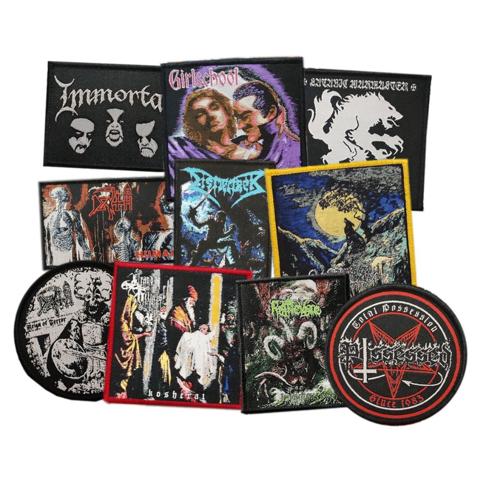 Patch - IMMORTAL/SATANIC WARMASTER/DEATH/GIRLSCHOOL/ DISMEMBER/ULVER ...