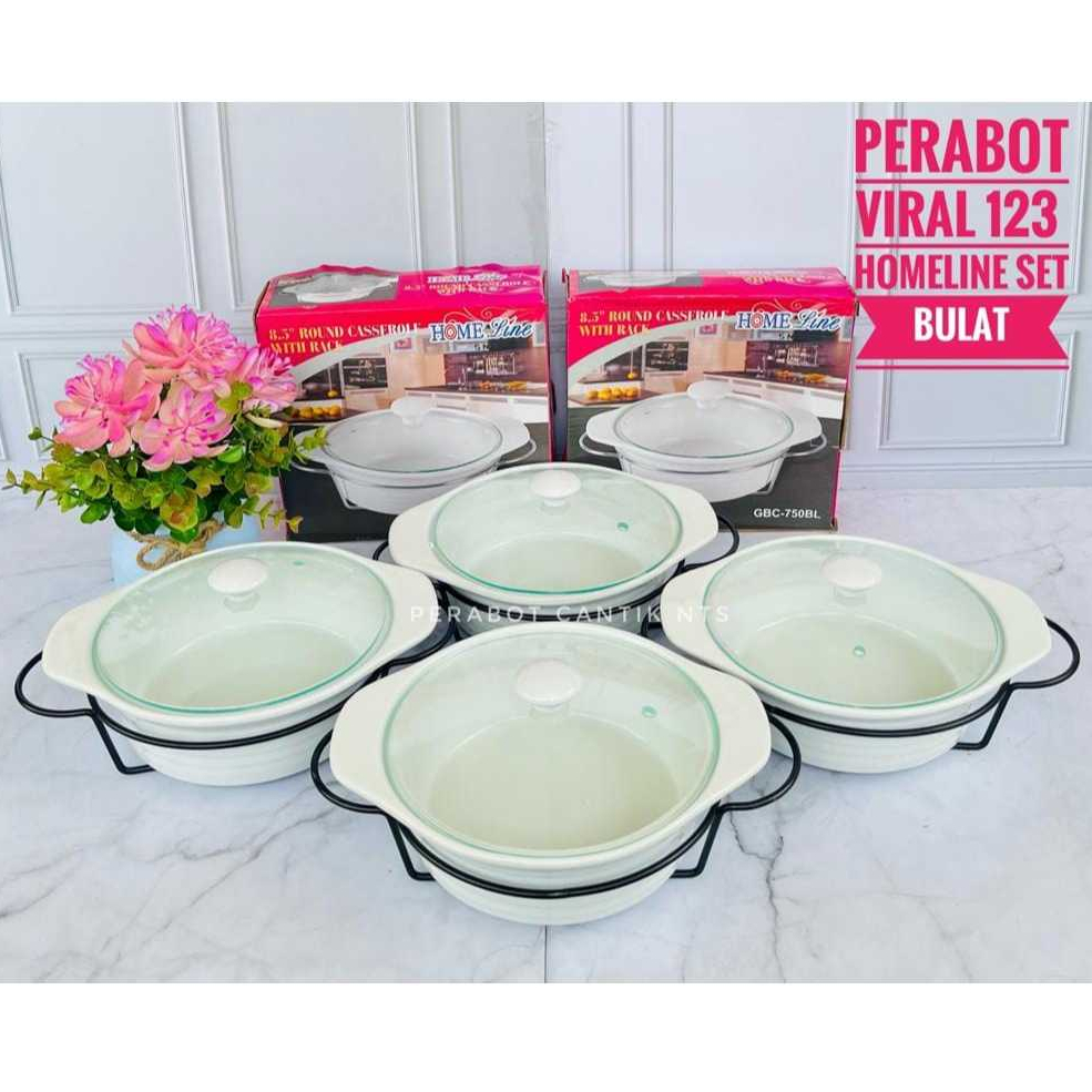 Homeline CERAMIC SERVING CONTAINERS 4 PCS | Shopee Philippines