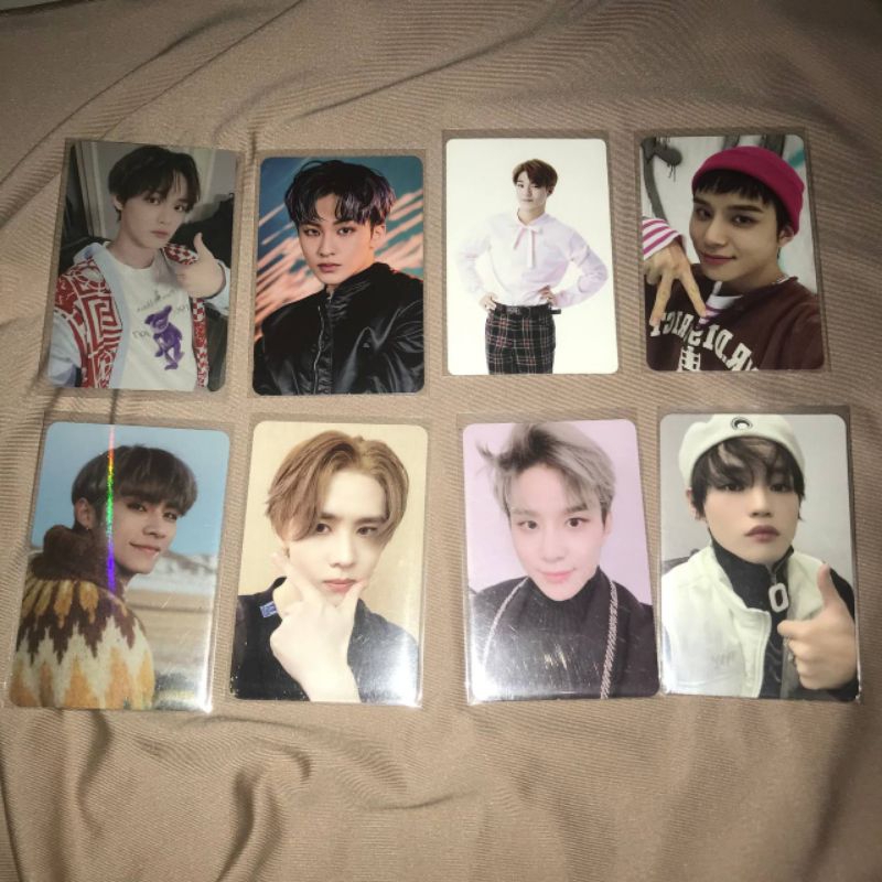 Want to sell wts photocard nct official mark superm mini brochure jeno ...