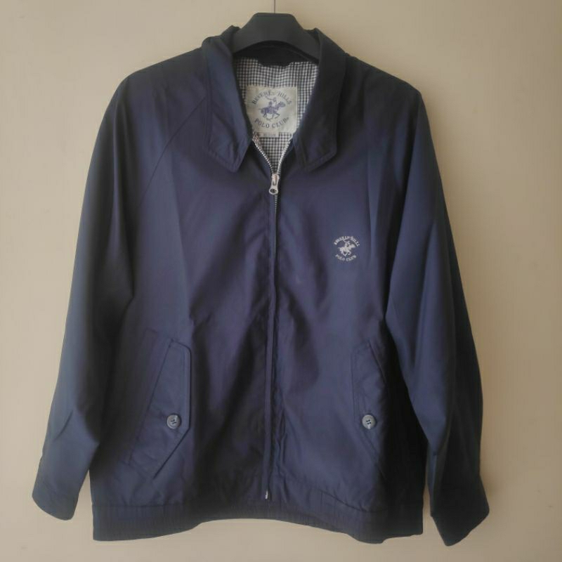 Vintage CASUAL JACKET BHPC NAVY | Shopee Philippines