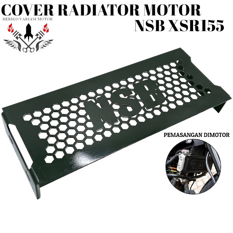 Nsb radiator cover xrs 155 radiator cover wasp nest model | Shopee ...