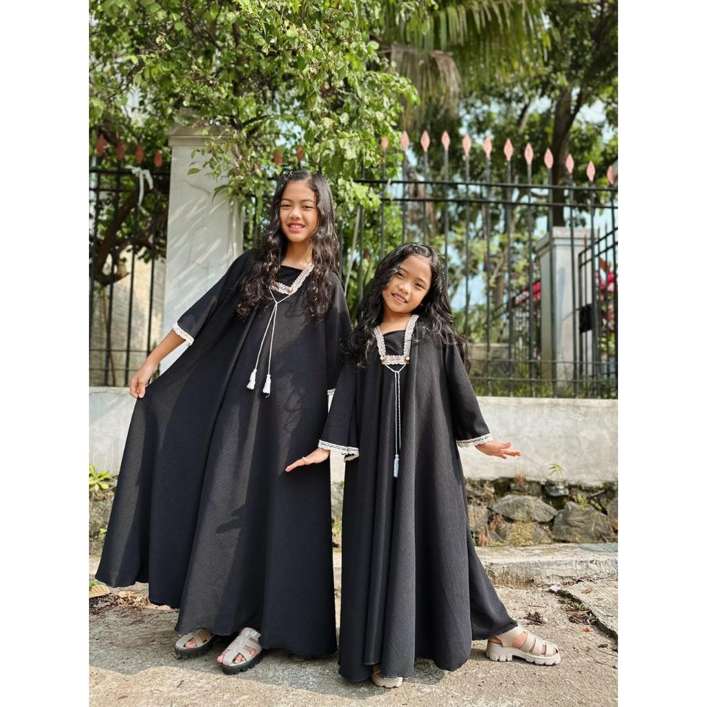 Indigo Serenity Kids Kaftan Dress