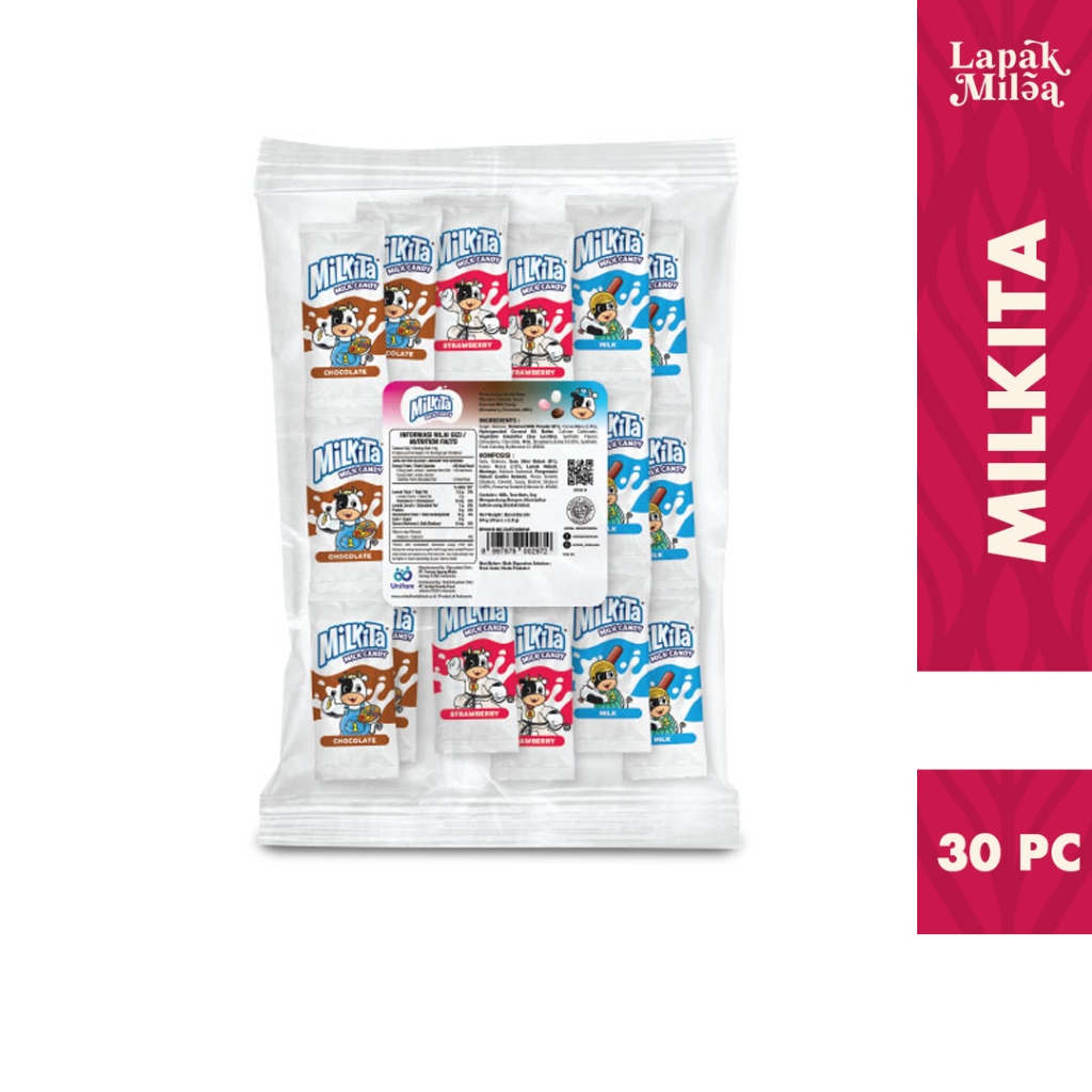 Milkita Renceng Hanger Candy 1 Pack contains 30 pcs | Shopee Philippines