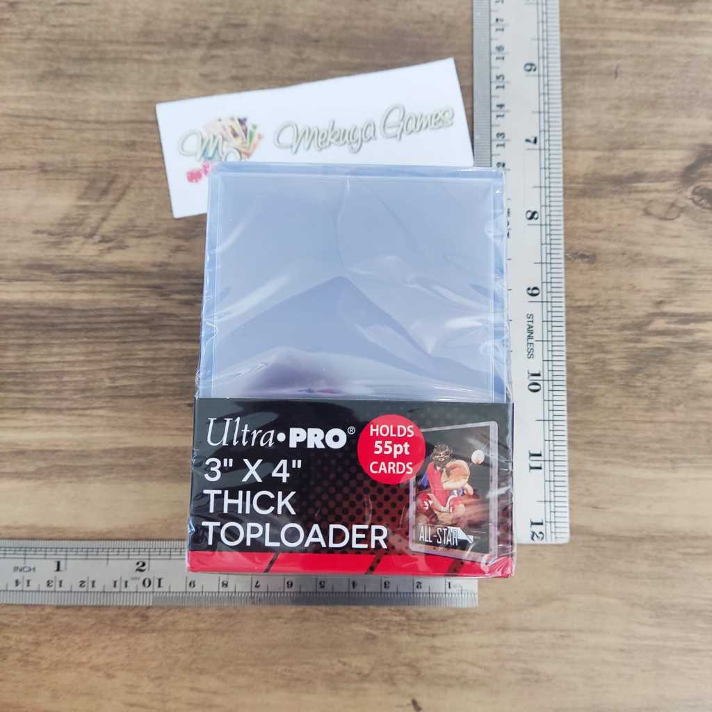 Ultra Pro 4 55pt Top Loaders - 25 Toploaders Per Pack (100 Total