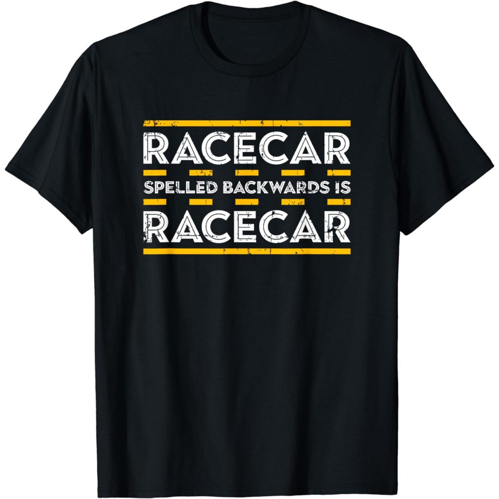 Premium distro T-Shirt Car Racing Gifts Racing Shirt Racecar Spelled ...