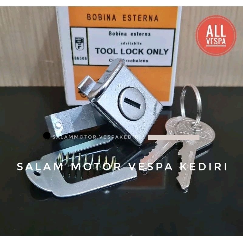 Vespa drawer lock vespa super sprint px ps excel pts exclusive box lock ...