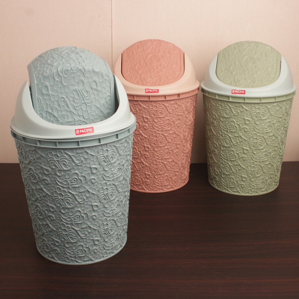 Elite TRASH CAN - Aesthetic Trash Can / Bathroom Trash Can / 8 L batik ...