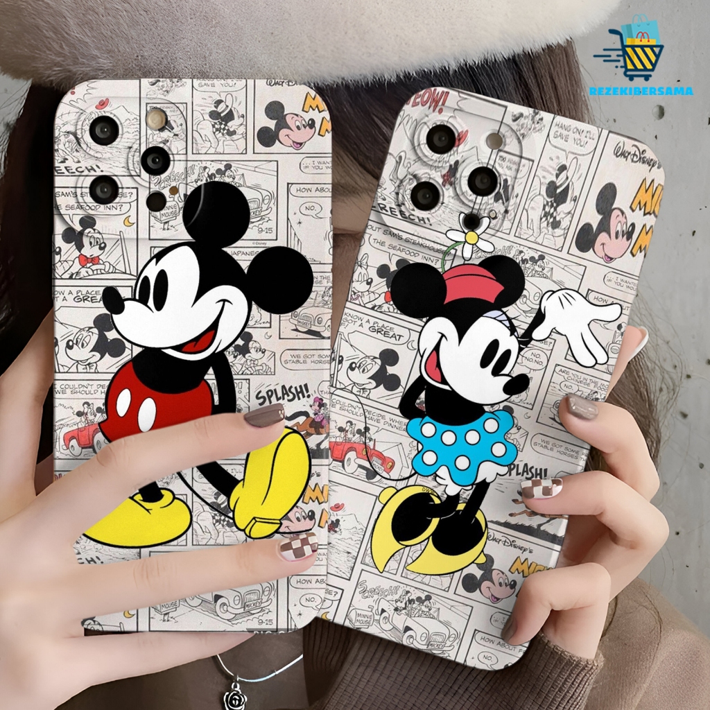 SOFTCASE CASE CASING PROCAMERA CUSTOM CARTOON CUTE RATS FOR 15 PRO MAX ...