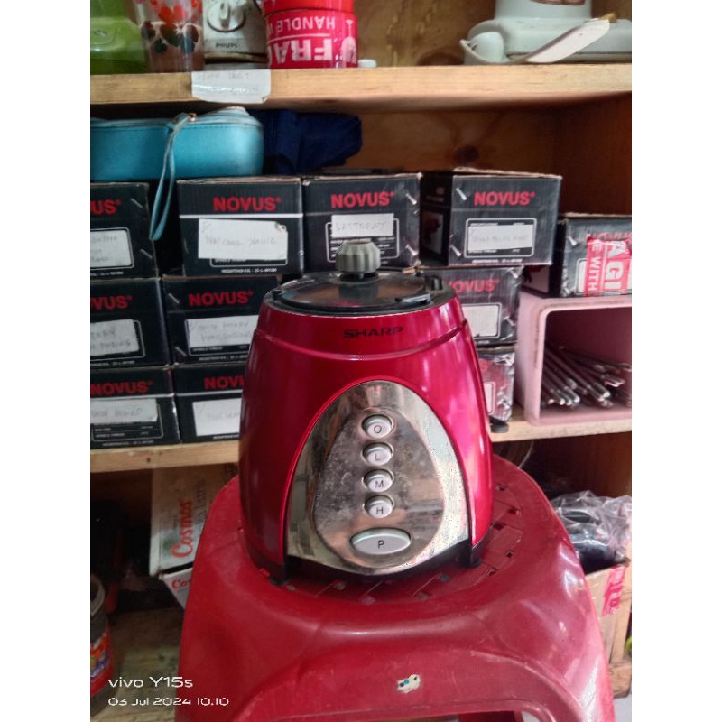 MESIN Used SHARP Original Blender Machine | Shopee Philippines