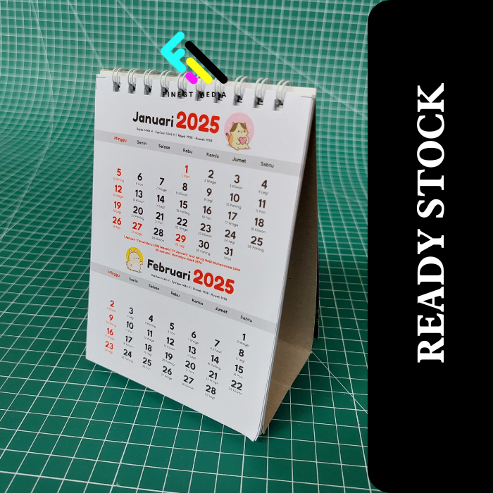 Wholesale MINI Desk Calendar 2025 Sitting Calendar 2025 PREMIUM