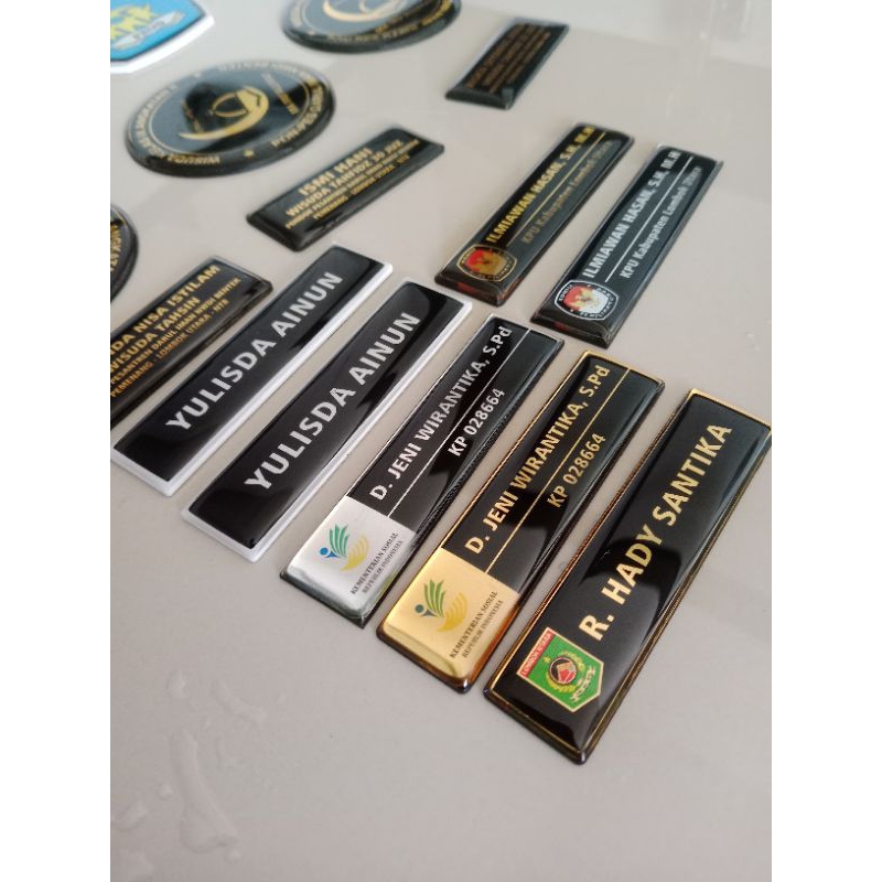 Name Tag Acrylic Resin | Shopee Philippines