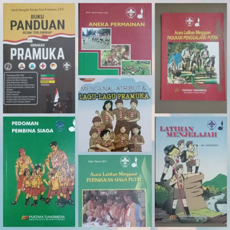 Scout Guidebooks, Various Games, Weekly Training Events For Men/Girl
