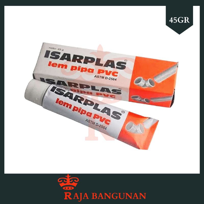 PVC Pipe Glue Fitting Isarplas Strong Adhesive 40gr | Shopee Philippines
