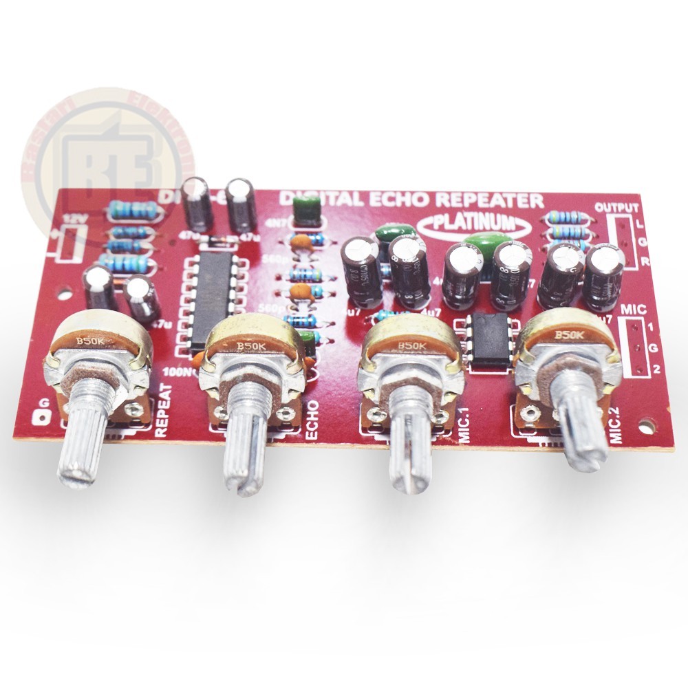 Kit Tone Control Digital Echo Repeater 2 mic DMS-615 DMS615 DMS615 ...