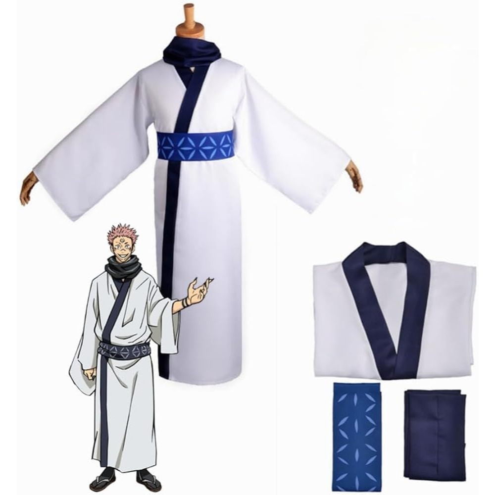 Anime Jujitsu Kaisen Ryomen Sukuna Unisex Cosplay Costume | Shopee ...