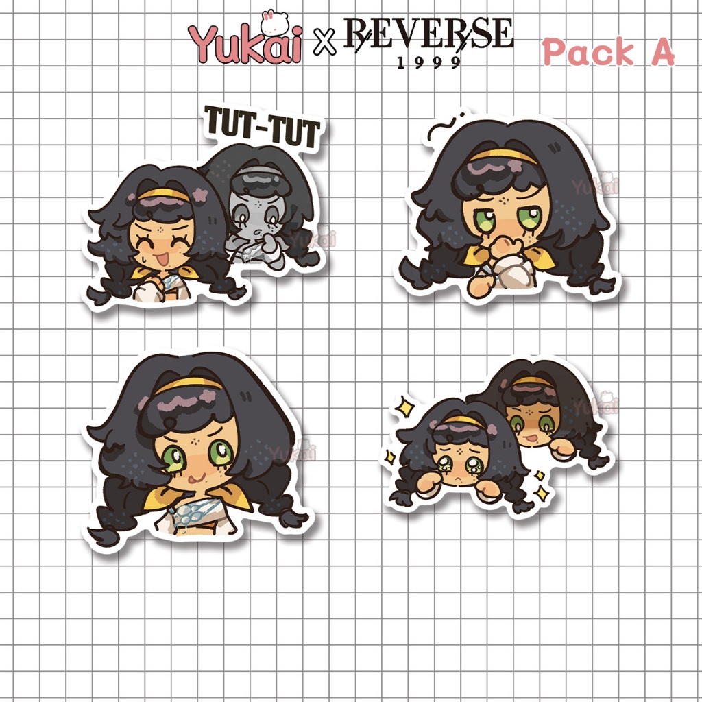 Kanjira Reverse 1999 Premium Pack Sticker, Waterproof Anime Sticker ...