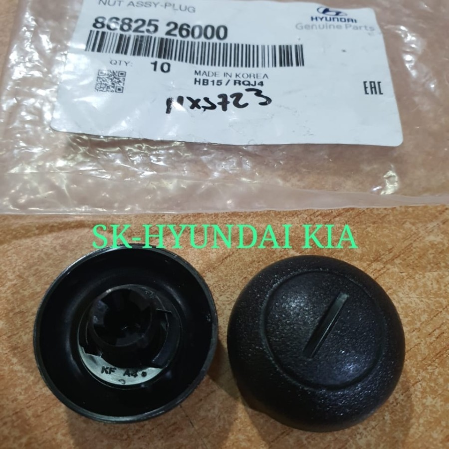 VALVE CLIP LINER FENDER NUT ASSY PLUG FOR HYUNDAI AND KIA CAR 86825 ...