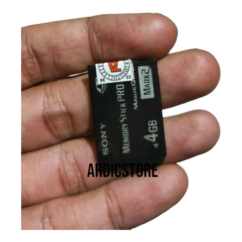 Sony MMC PRO DUO 4GB MEMORY CARD FOR PSP AND DSLR CAMERA | Shopee ...