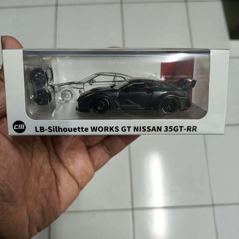 Cm Model 1/64 Nissan GT-R R35 LBWK Full Carbon | Shopee Philippines