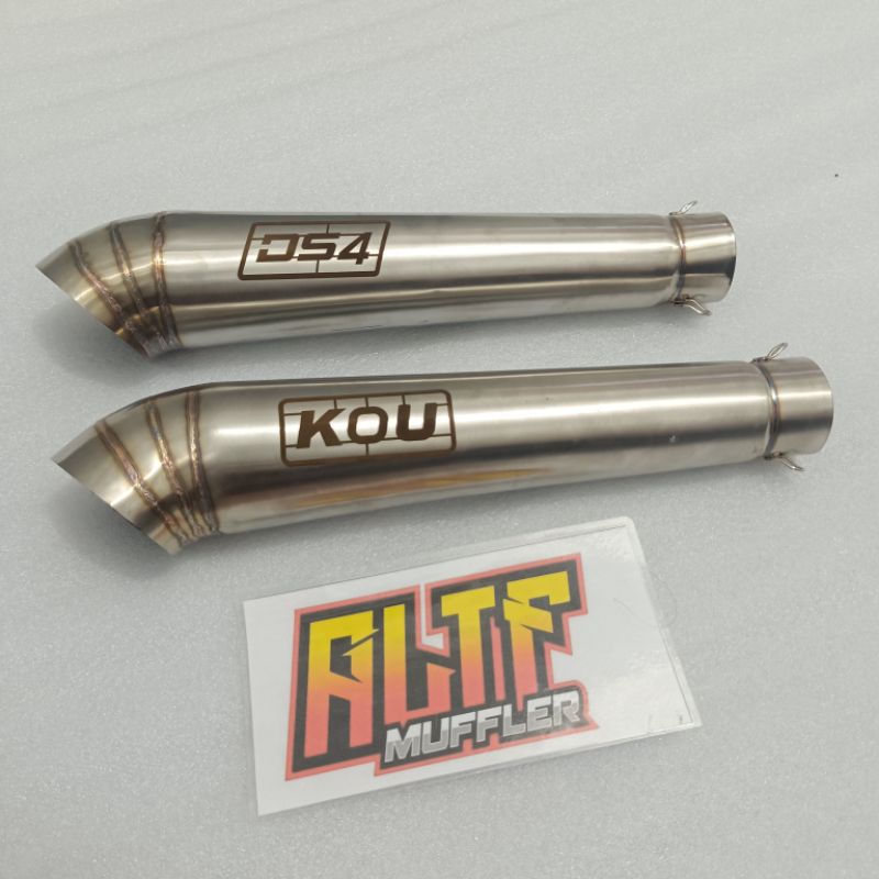Kou and Ds4 Super Open Pipe 51 MM Canister only | Shopee Philippines